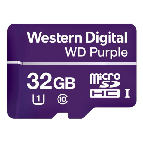 WDD032G1P0A - paměťová karta MicroSDHC 32GB, WD Purple WD Lifestyle
