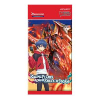 Vanguard will+Dress Raging Flames Against Emerald Storm Booster (English; NM)