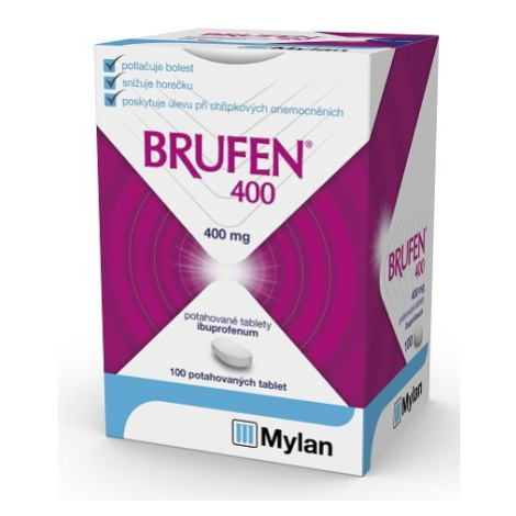 BRUFEN 400MG TBL FLM 100