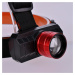 Solight LED čelová nabíjecí svítilna, 3W,150lm, zoom, Li-ion, USB WN36