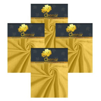Chanar Prostěradlo Jersey Standard 90 × 200 cm, 4 ks, žluté