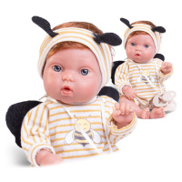 Antonio Juan 85317-3 Picolín včelička - realistická panenka miminko s celovinylovým tělem - 21 c