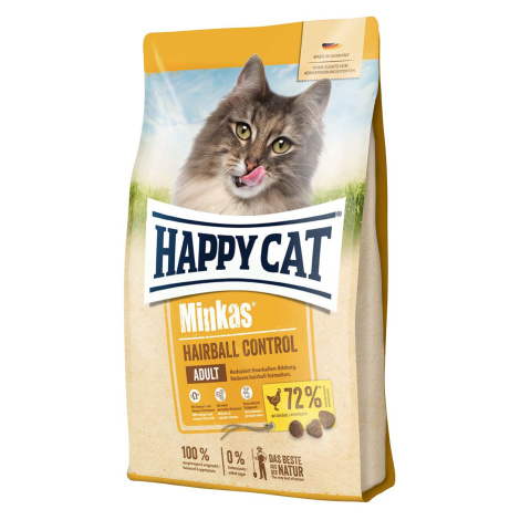 Happy Cat Minkas Hairball Control drůbež 2 × 10 kg