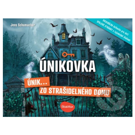 Únikovka - Únik... zo strašidelného domu (Originálna únikovka pre deti (Spojené stránky s tajomn