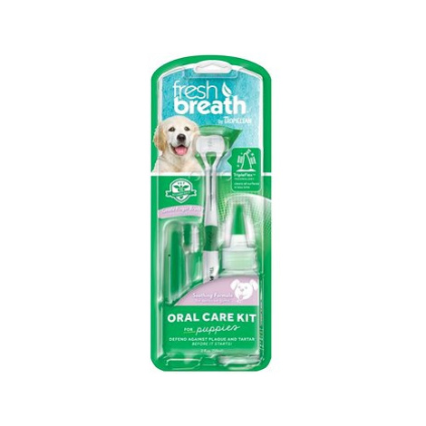 Tropiclean Fresh Breath sada na čištění zubů pro štěňata