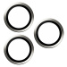 PanzerGlass HoOps ochranné kroužky Apple iPhone 15 Pro/15 Pro Max- bílý titan