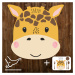 Podložky pro děti na hraní- Žlutá žirafa
