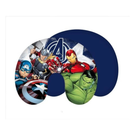 Jerry Fabrics Cestovní polštářek Avengers "Heroes"