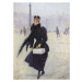 Obrazová reprodukce Parisian woman in the Place de la Concorde, c.1890, Jean Beraud, 30 × 40 cm