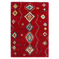 Mint Rugs - Hanse Home koberce Kusový koberec Nomadic 102692 Geometric Rot - 80x150 cm