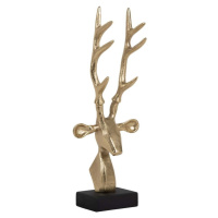 Kovová soška (výška 34 cm) Reindeer Head – PT LIVING