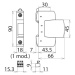 Svodič přepětí DEHNguard S FM 1p Uc 275V AC 952087