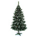 Vánoční stromek s imitací sněhu na větvičkách o výšce 220 cm