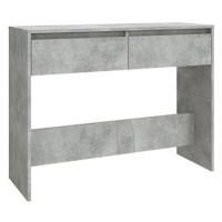 SHUMEE betonově šedý 100 × 35 × 76,5 cm dřevotříska