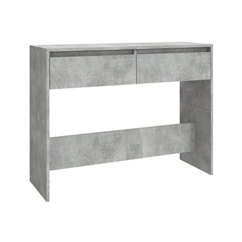 SHUMEE betonově šedý 100 × 35 × 76,5 cm dřevotříska