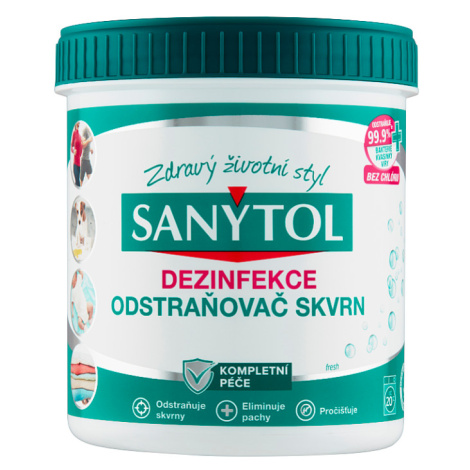 Sanytol Odstraňovač skvrn dezinfekce 450g