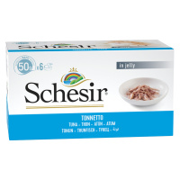 Schesir Small 6 x 50 g - tuňák v želé