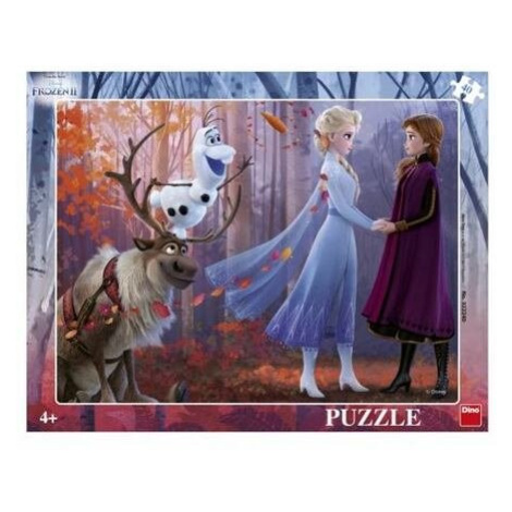 Puzzle deskové Ledové království II/Frozen II 37x29cm 40 dílků