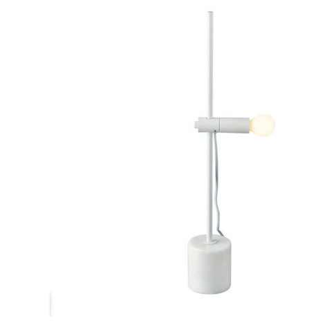 ACA Lighting stolní lampa 1XE14 bílý mramor + kov D9XH58CM HERA OD581T58W