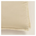 Polštář CHICA BOCCA 100% bavlna béžová 40x40 cm Mybesthome Varianta: Povlak na polštář, 40x40 cm