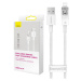 Kabel Fast Charging cable Baseus USB-A to Lightning  Explorer Series 2m, 2.4A, white (6932172629