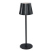 LED Stmívatelná dobíjecí stolní lampa LED/4W/5V 3000-6000K 1800 mAh černá