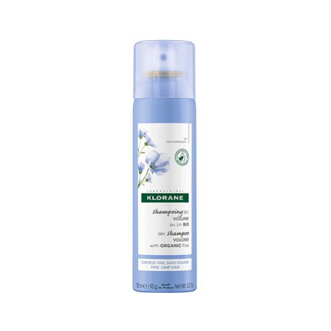 KLORANE Suchý šampon BIO lnem - Volume 150 ml