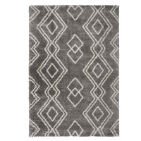 Šedý koberec 160x230 cm Atlas Berber – Flair Rugs