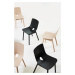 Jídelní židle "Mono", 2 varianty - Woud Varianta: dub, černá barva