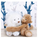 Plyšový sněžný lev Snow Lion Histoire d’ Ours bílý 28 cm od 0 měsíců