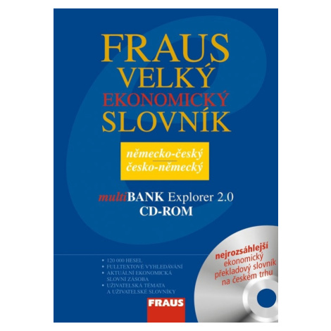 FRAUS Velký ekonomický slovník německo-český / česko-německý CD-ROM Fraus