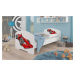 Dětská postel s obrázky - čelo Pepe bar Rozměr: 160 x 80 cm, Obrázek: Kočička Marie