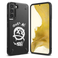 Ringke Onyx Design odolný kryt Samsung Galaxy S22+ (S22 Plus) černý (Graffiti) ()