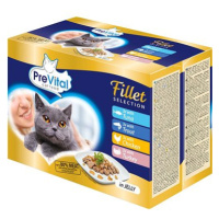 Prevital NATUREL dušené filetky v želé 12 × 85 g