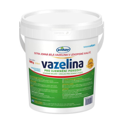 Vitar Vazelina extra jemná bílá 1000 g Vitar Veteriane