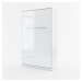Dig-net nábytek Sklápěcí postel Lenart Concept PRO CP-02 | 120x200 Barva: CP-02p bílý lesk / bíl