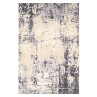 Béžový vlněný koberec 133x180 cm Concrete – Agnella