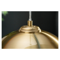 LuxD 21324 Designová závěsná lampa Giovani, 30 cm zlatá závěsné svítidlo