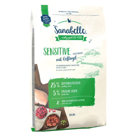 Sanabelle Sensitive drůbeží - 10 kg