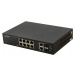 switch PoE 12portový pro 8 Ip kamer SF108WP Pulsar