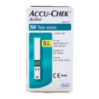 PROUŽKY DIAGNOSTICKÉ ACCU-CHEK ACTIVE 50 INZ.REŽ.U DM,50KS