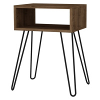 Kalune Design Odkládací stolek Tuana hnědý