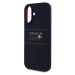 Oracle Red Bull Racing Silicone Horizontal Logo MagSafe kryt iPhone 16 modrý