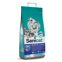 Sanicat Clumping Multicat - výhodné balení: 2 x 12 l