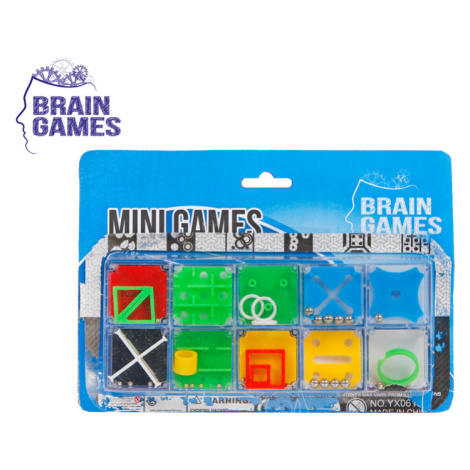 MIKRO TRADING - Brain Games sada hlavolamů 10ks na kartě