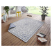 NORTHRUGS - Hanse Home koberce Kusový koberec Twin Supreme 103867 Leyte Blue/Cream – na ven i na