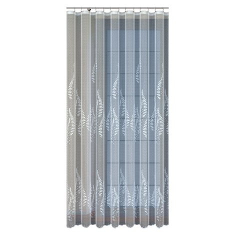 Dekorační žakárová záclona s řasící páskou PAOLA 250 bílá 200x250 cm MyBestHome MyBestHome PRO