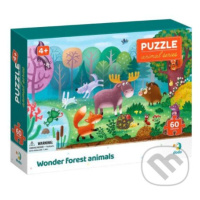 Zázračná lesní zvířata - puzzle z kategorie 15 - 60 dílků