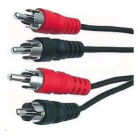 PREMIUMCORD Kabel audio 2x Cinch - 2x Cinch (RCA, M/M) 5m