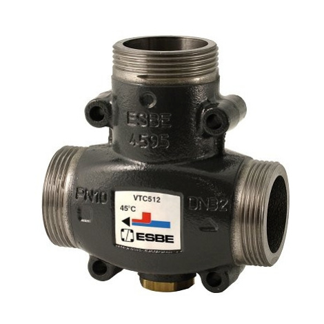ESBE VTC 512 Termostatický ventil DN 32 - 6/4&quot; 60°C Kvs 14 m3/h 51022200